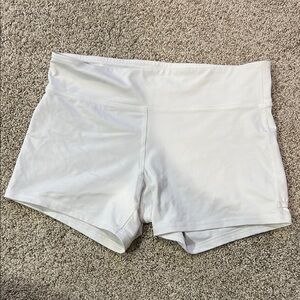 Tory Burch Sport Women's White Shorts Spandex